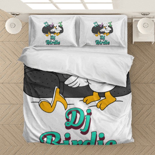 Dj Birdie, bird Bedding Sets.