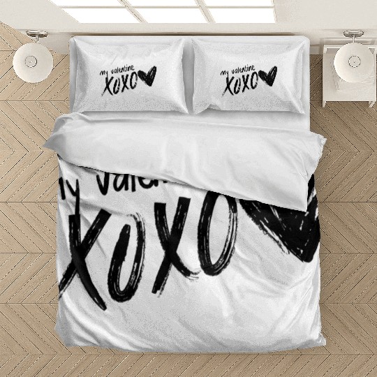 happy valentines day; love;Valentin;romantice;red Bedding Sets