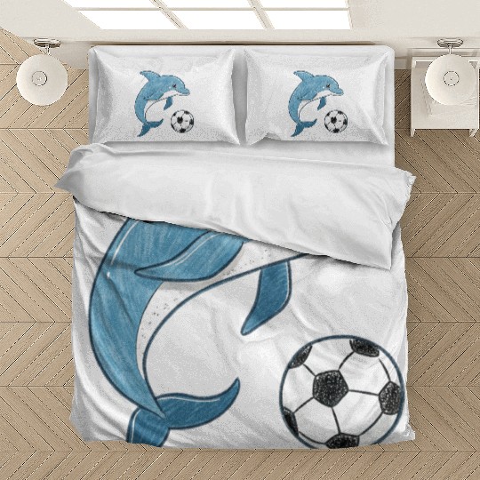 Dolphin and Soccer Ball Bedding Sets
