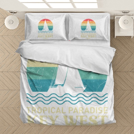 Florida TROPICAL PARADISE KEY-WEST COAST Bedding Sets