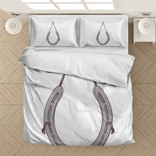 Horseshoe to bring you good luck Bedding Sets