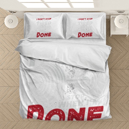 I Don't Stop Gym Bedding Sets