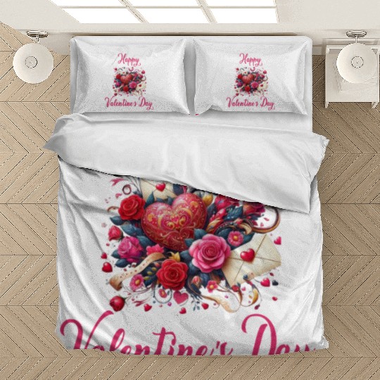 Happy Valentine's day Bedding Sets