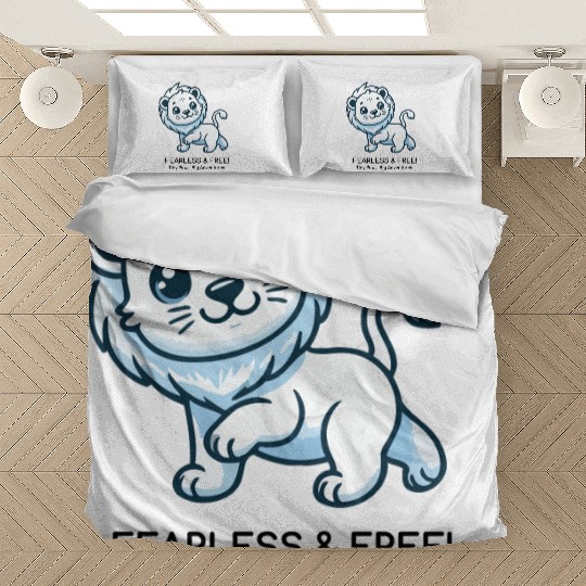 Fearless lion cub Bedding Sets