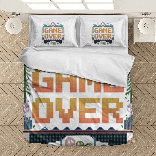 Nostalgic Retro Gamer Apparel Bedding Sets