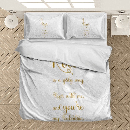 I Roar in a girly way, Unique Bedding Sets