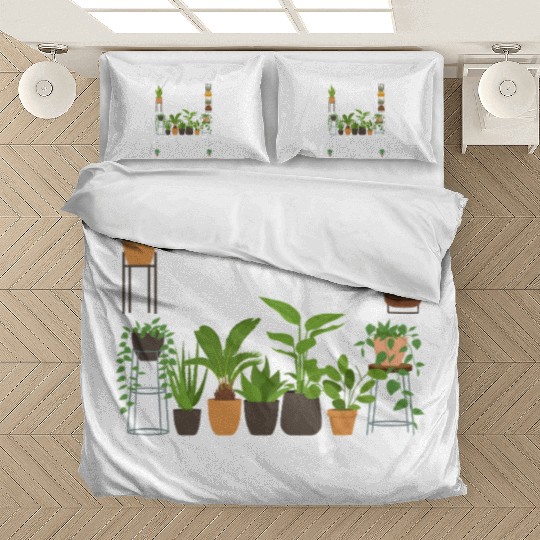 Plant Lover Gardening Husband Wife Bedding Sets