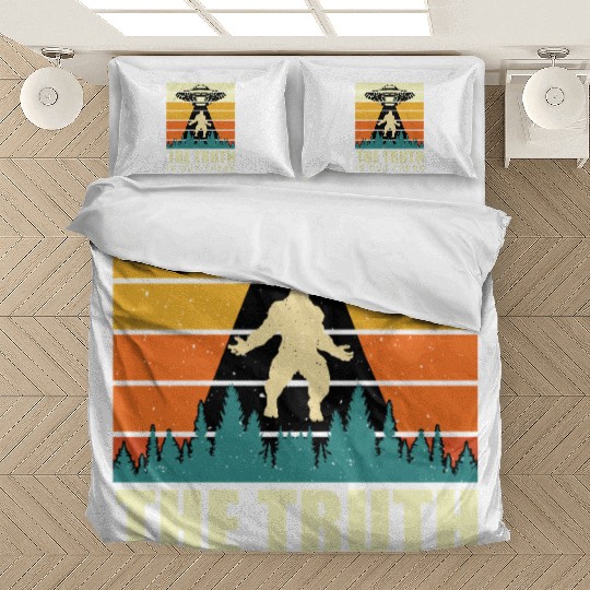 UFO-Bigfoot Yeti Sasquatch Bedding Sets