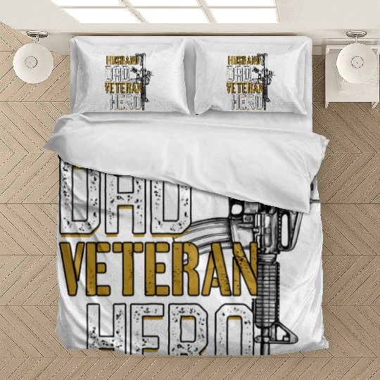Dysfunctional Veteran Husband Dad Veteran Hero Bedding Sets