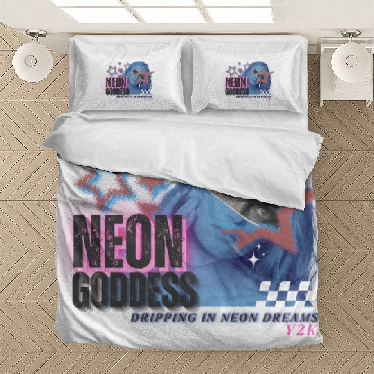 Neon Goddess Y2K Bedding Sets Design