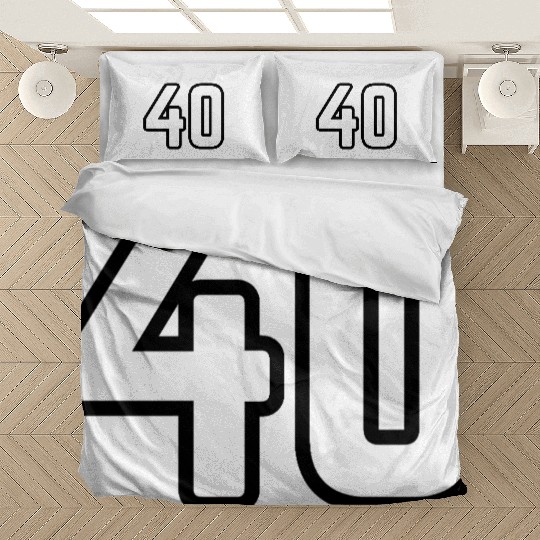 40th birthday Bedding Sets