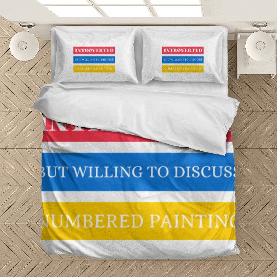 NUMBERED PAINTING Bedding Sets