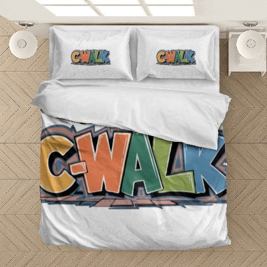 C-Walk Graffiti style typography Bedding Sets