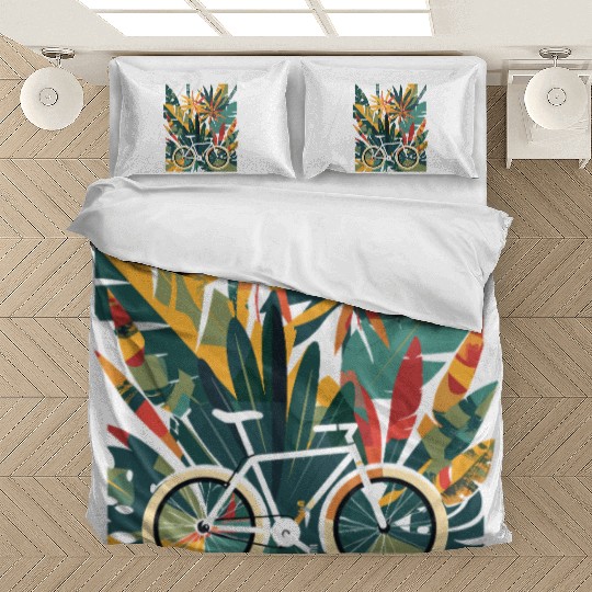 Cycling Comic Look Bedding Sets