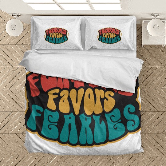 Fortune Favor Fearless Bedding Sets