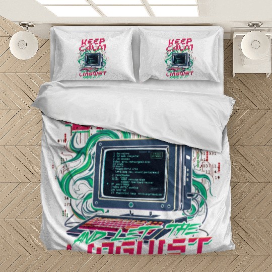 Computer Linguist Let The Linguist Handle It Bedding Sets