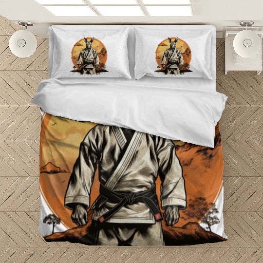 Jiu Jitsu/Judo/Karate Fighter Kangaroo Bedding Sets