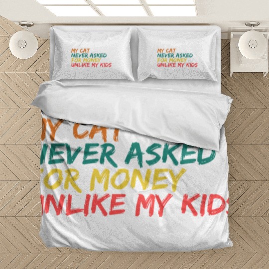 Retro Feline Philosophy Bedding Sets