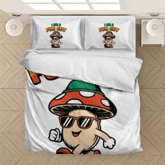 I am a Fun Guy Funny Fungi Pun Bedding Sets
