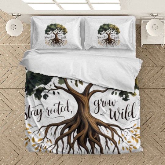 Rooted Growth - Nature's Wisdom Bedding Sets