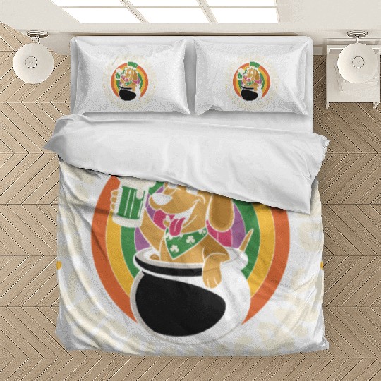 Lucky Dachshund Shenanigans | St. Patrick’s Day Bedding Sets