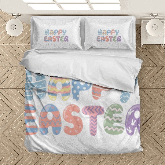 Happy Easter – Festive & Colorful Egg-Themed Desig Bedding Sets