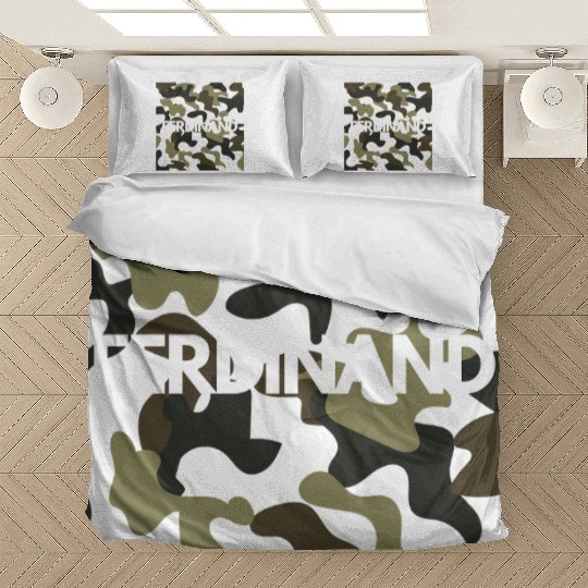 Ferdinand Name Bedding Sets Men Good Quality Camouflage