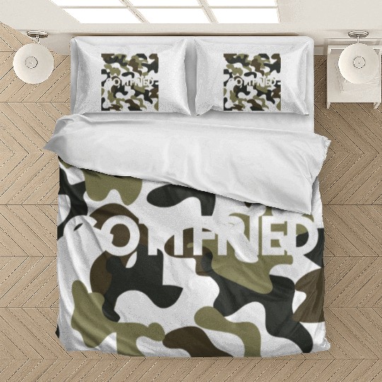 Gottfried Name Bedding Sets Men Good Quality Camouflage