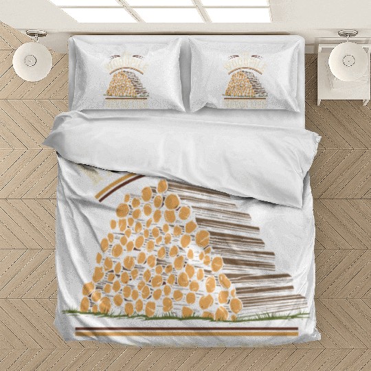 DIY Firewood Processing Wood Splitting Chopping Bedding Sets