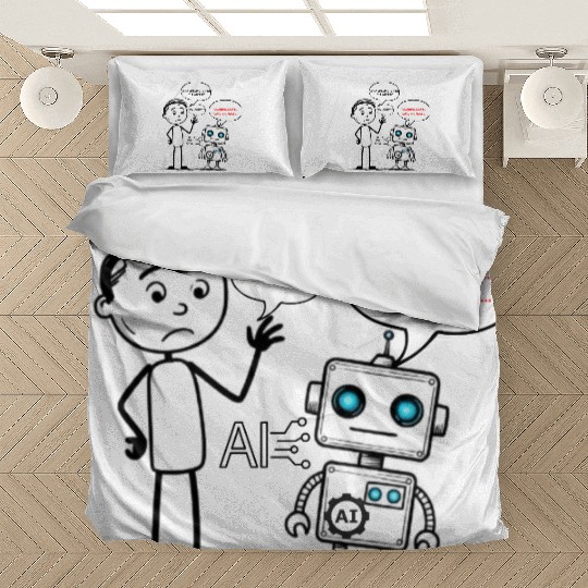 AI Loading... World Domination Bedding Sets