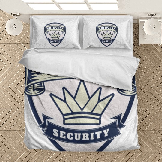 princess security birthday Bedding Sets