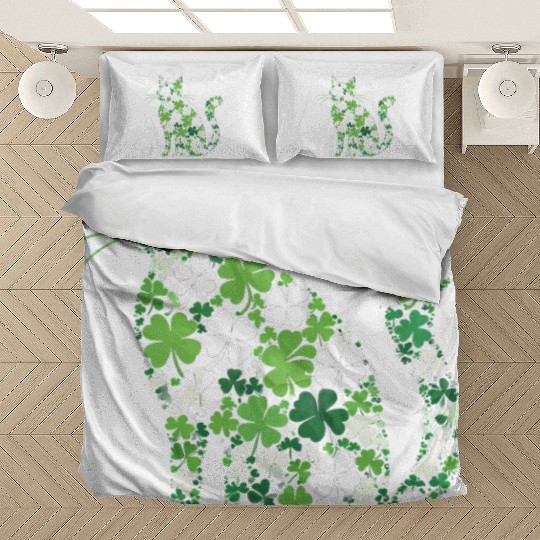 Catrick's Day – Lucky Cat Celebration Bedding Sets