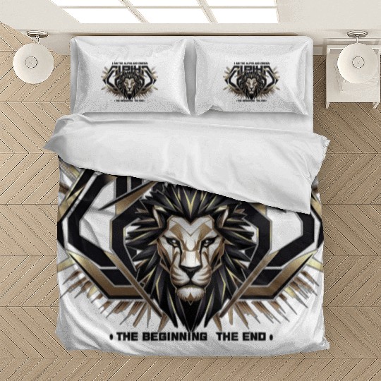 The Eternal King: Alpha & Omega Bedding Sets