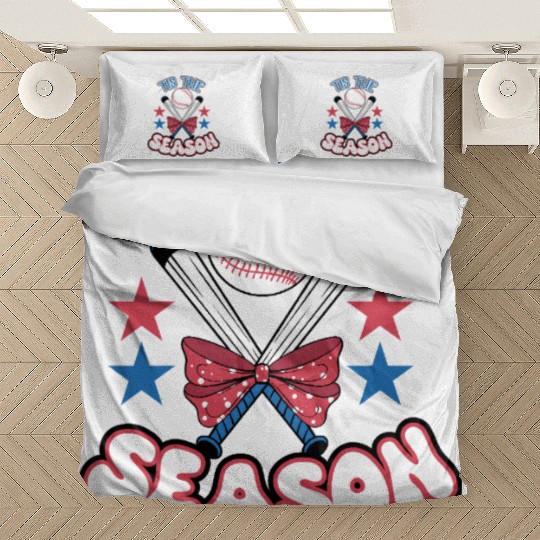 Tis the season - Baseball Mom Theme Bedding Sets