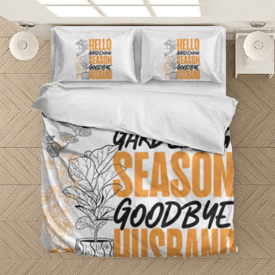 Plant Lover Gardening Husband Wife Bedding Sets
