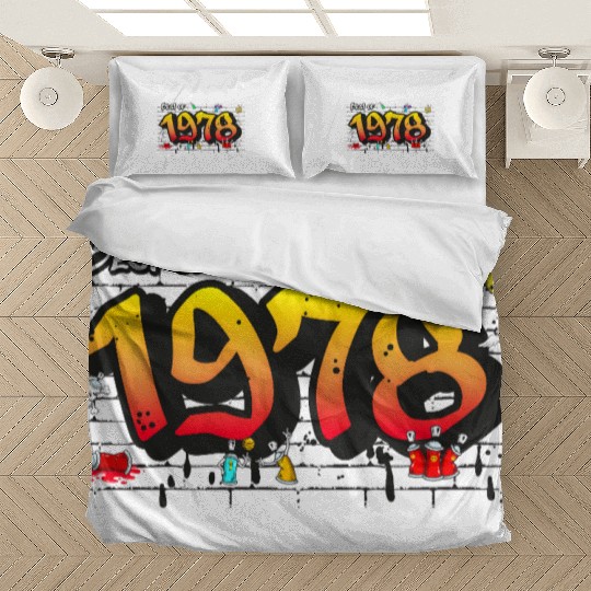 Retro Classic 1978 Graffiti – 47 Years of Bedding Sets