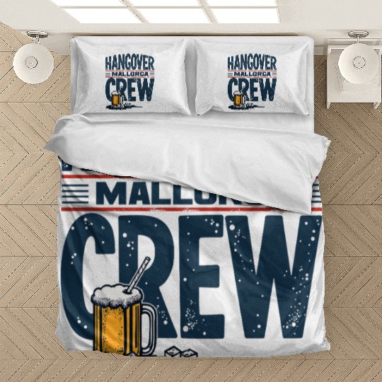 Hangover Crew Mallorca Party Bedding Sets party animal