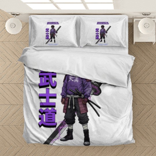 Gangsta Samurai - Afro Street Fighter Anime Manga Bedding Sets