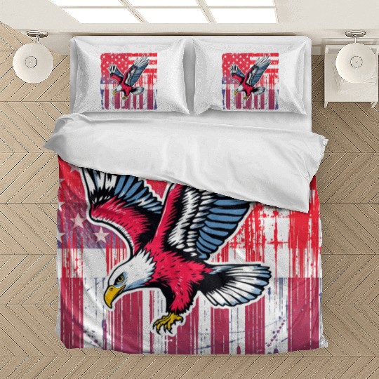 American Eagle Illustration Bedding Sets