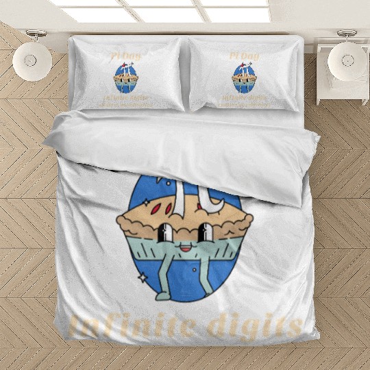 Pi Day Infinite digits endless possibilities Bedding Sets