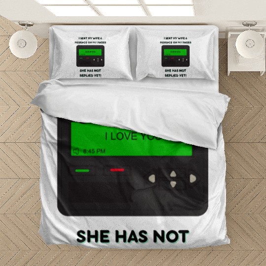 Lost in the 90s: Waiting for a Reply Bedding Sets