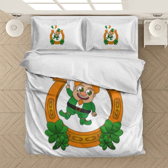 Lucky horseshoe your ticket to joy Bedding Sets