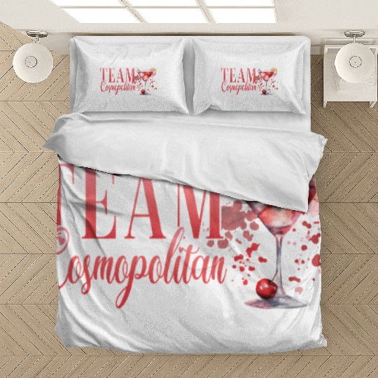 Cocktail Bartender Team Cosmopolitan Bedding Sets