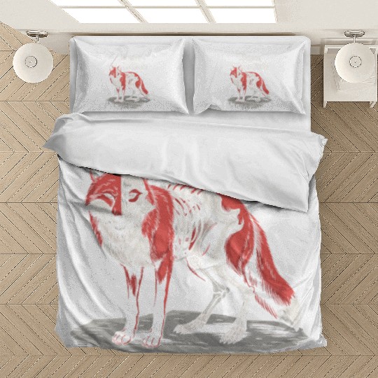 Dark Cottagecore Between Two Worlds Fox Bedding Sets
