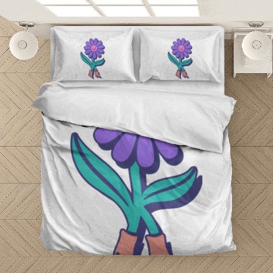 Walking Flower – Playful Bloom Character Bedding Sets