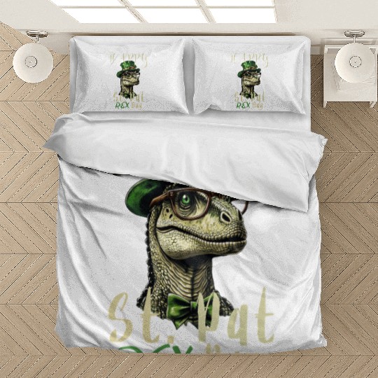 St. Pat-REX Day – Dino Style! Bedding Sets
