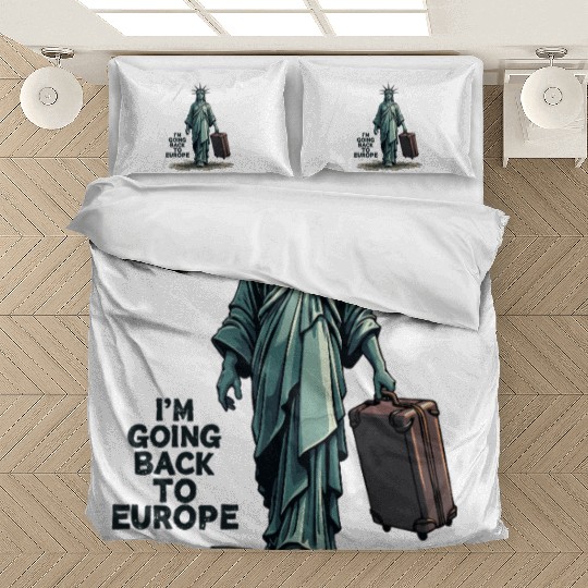 Funny Statue of Liberty USA America Sarcasm Bedding Sets