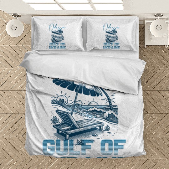 Black sea Beach Ukraine Odessa Bedding Sets
