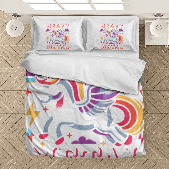 Heavy Metal Unicorn Bedding Sets