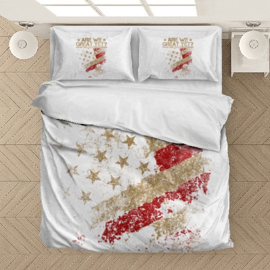 Anti-Trump - Are We Great Yet? Bedding Sets